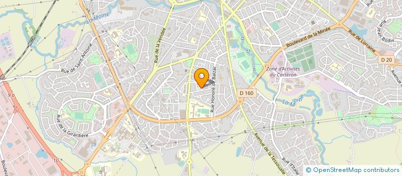 localisation de l'entreprise ACOBAT à CHOLET