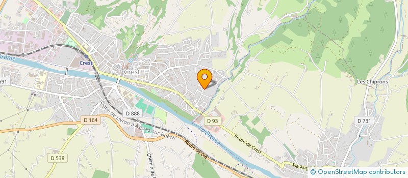localisation de l'entreprise ACOCE à AOUSTE-SUR-SYE