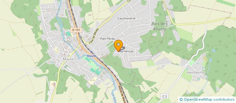 localisation de l'entreprise ACODAZUR  MAULE