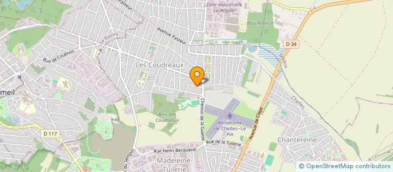 localisation de l'entreprise ACODE CREATIVE  CHELLES