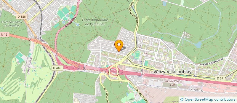 localisation de l'entreprise ACODEE  VELIZY-VILLACOUBLAY