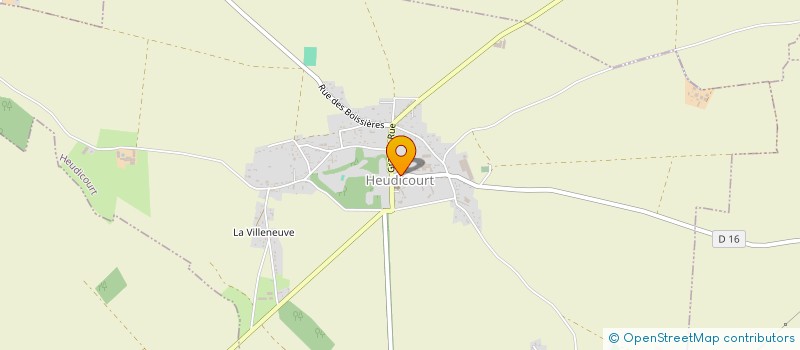 localisation de l'entreprise ACODIAG  HEUDICOURT