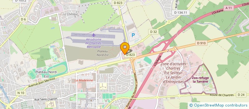 localisation de l'entreprise ACOFI CHARTRES  CHARTRES