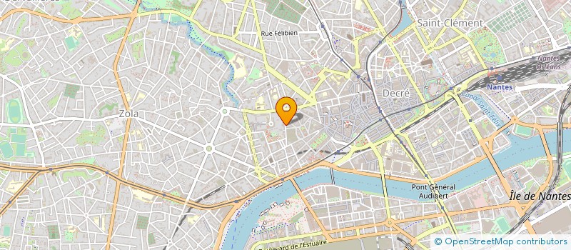 localisation de l'entreprise ACOFINANCES OUEST à NANTES