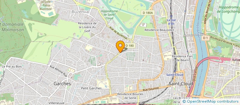 localisation de l'entreprise ACOFOR à NANTERRE