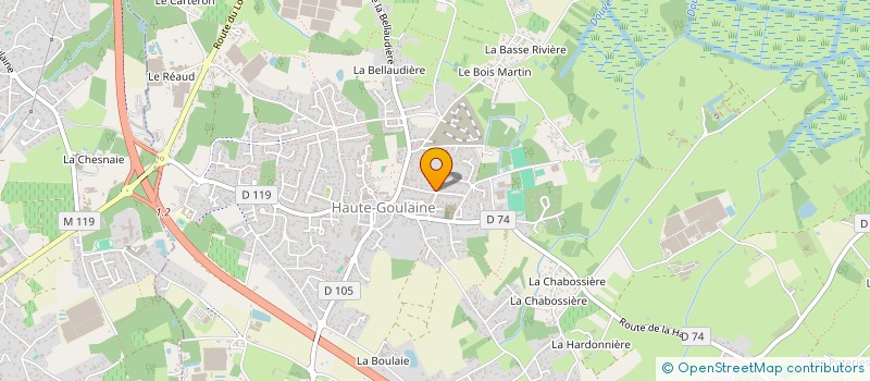 localisation de l'entreprise ACOFORM à BASSE-GOULAINE