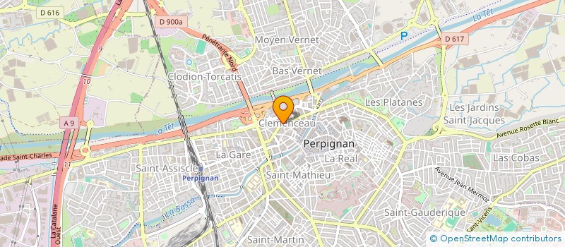 localisation de l'entreprise ACOL  PERPIGNAN