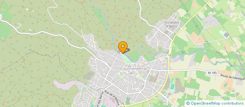 localisation de l'entreprise ACOLASOL  COURNONTERRAL