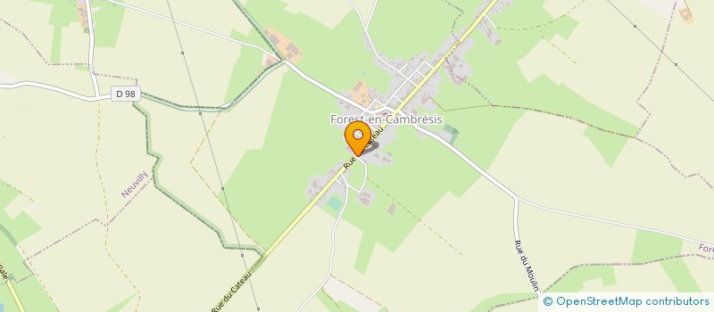localisation de l'entreprise ACOLEX  FOREST-EN-CAMBRESIS