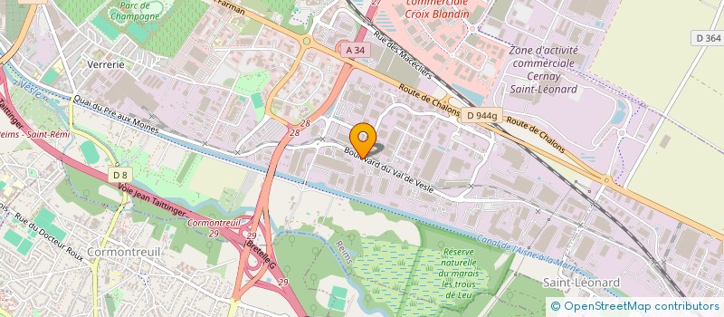 localisation de l'entreprise ACOLYANCE VIGNE  REIMS