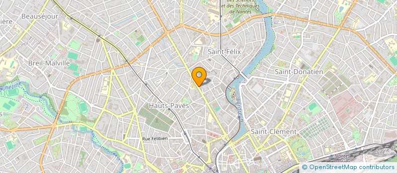 localisation de l'entreprise ACOLYTES à NANTES
