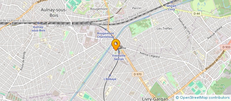 localisation de l'entreprise ACOM IDF à SEVRAN