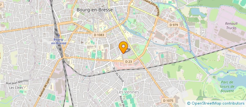 localisation de l'entreprise ACOM INDUSTRIAL M&A à BOURG-EN-BRESSE