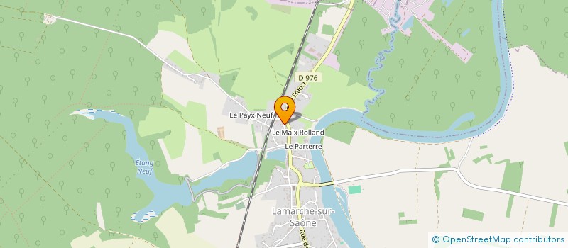 localisation de l'entreprise ACOMEIS à LAMARCHE-SUR-SAONE