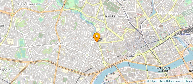 localisation de l'entreprise ACOMETE à NANTES