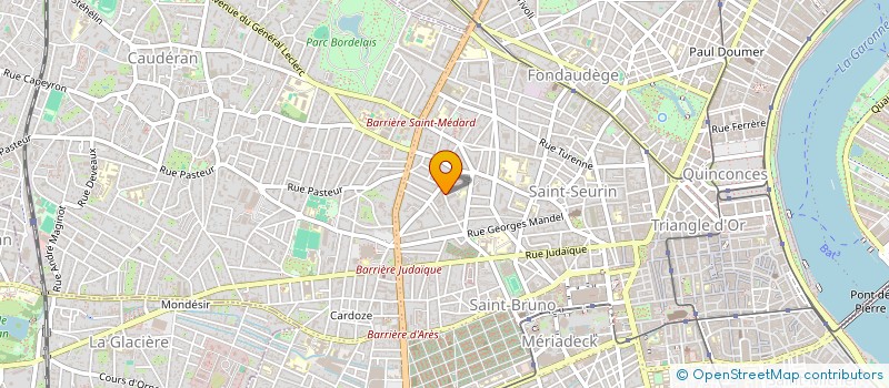 localisation de l'entreprise ACOMOCA à BORDEAUX