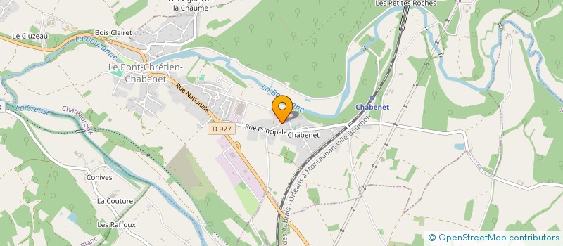 localisation de l'entreprise ACOMROCK à LE PONT-CHRETIEN-CHABENET