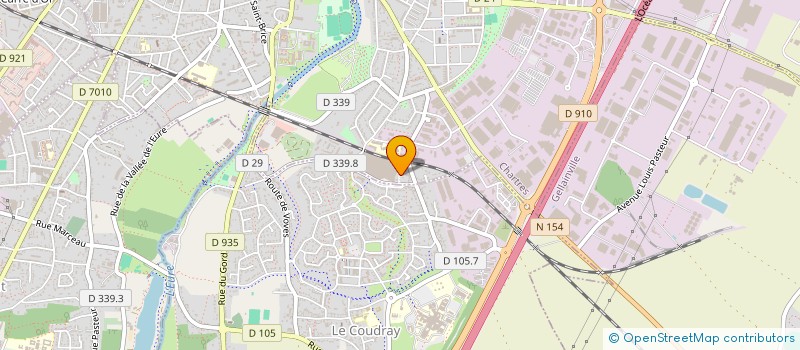 localisation de l'entreprise ACONEX à CHARTRES