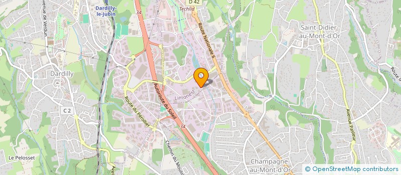 localisation de l'entreprise ACONFLUENCE  LIMONEST