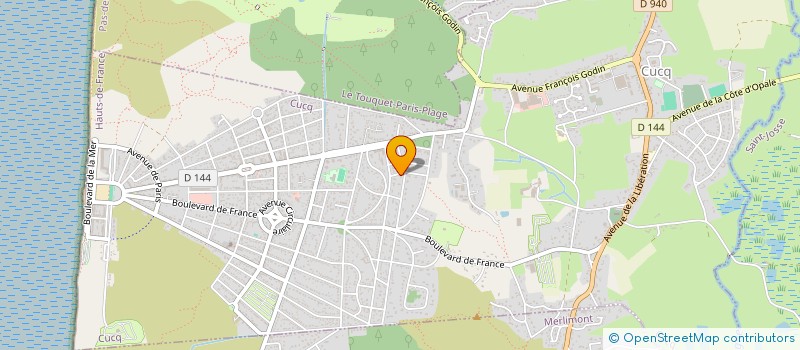 localisation de l'entreprise ACONFOR à CUCQ