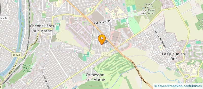 localisation de l'entreprise ACOPA SARL à ORMESSON-SUR-MARNE