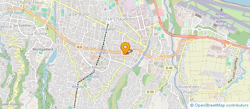 localisation de l'entreprise ACOPROPHAR à SAINT-DENIS