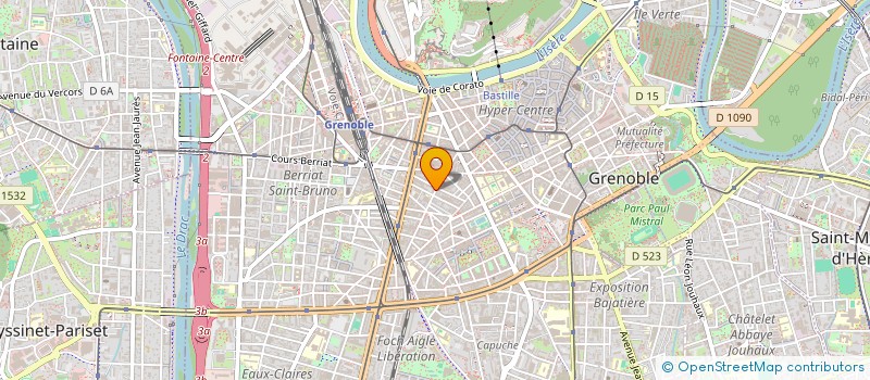 localisation de l'entreprise ACOR à GRENOBLE