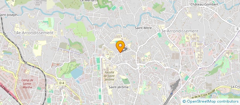 localisation de l'entreprise ACOR CONSTRUCTION à MARSEILLE