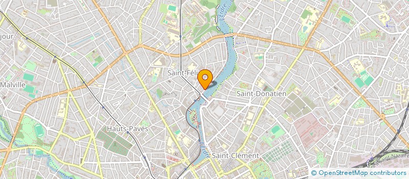 localisation de l'entreprise ACORA  NANTES
