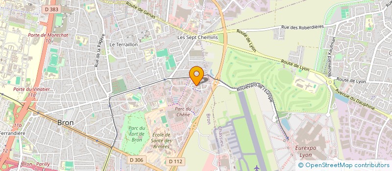 localisation de l'entreprise ACORA EST LYONNAIS  LIMONEST