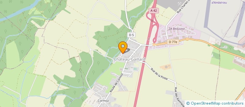 localisation de l'entreprise ACORD à CHATEAU-GAILLARD