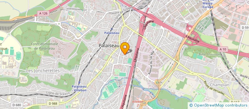 localisation de l'entreprise ACORD FRANCE à PALAISEAU