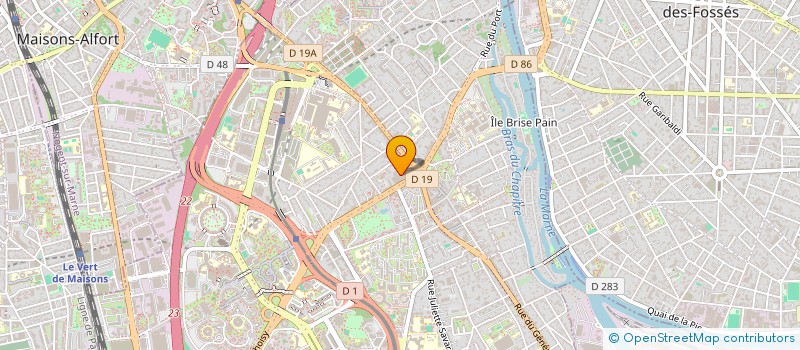 localisation de l'entreprise ACOREALE SERVICES  CRETEIL