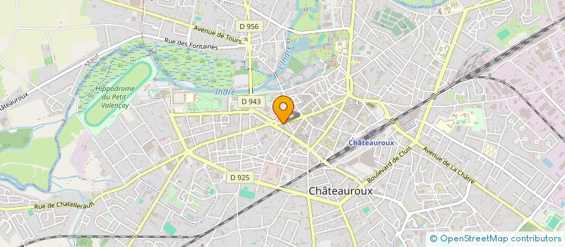 localisation de l'entreprise ACORFI à CHATEAUROUX