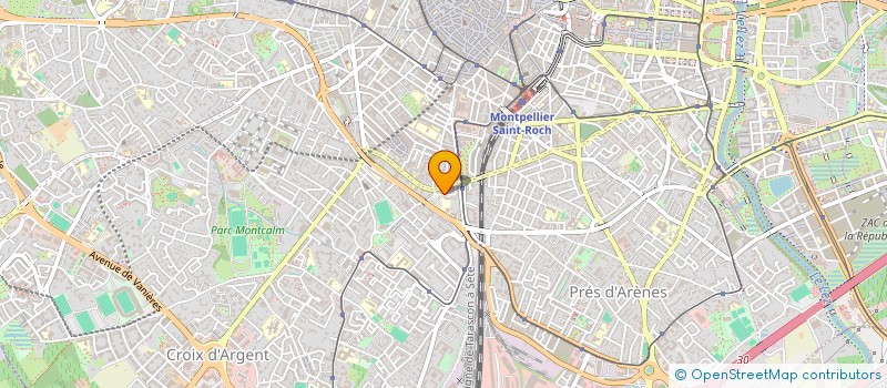 localisation de l'entreprise ACORPSDANSE à MONTPELLIER