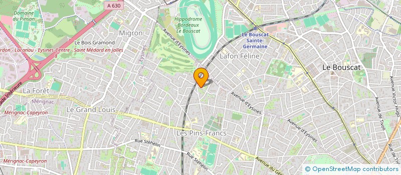 localisation de l'entreprise ACORS CONSEILS  BORDEAUX