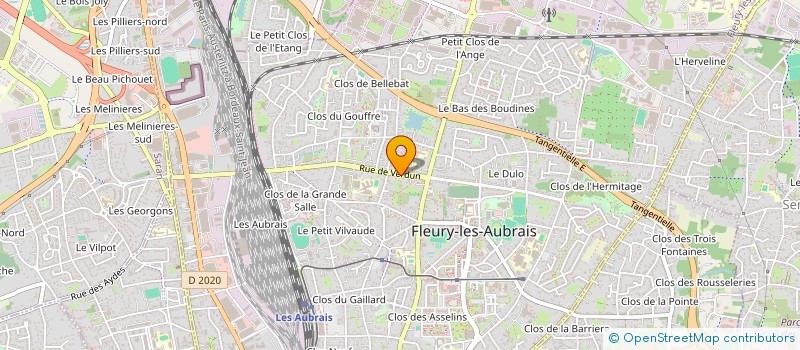 localisation de l'entreprise ACOS INTERNATIONAL à FLEURY-LES-AUBRAIS