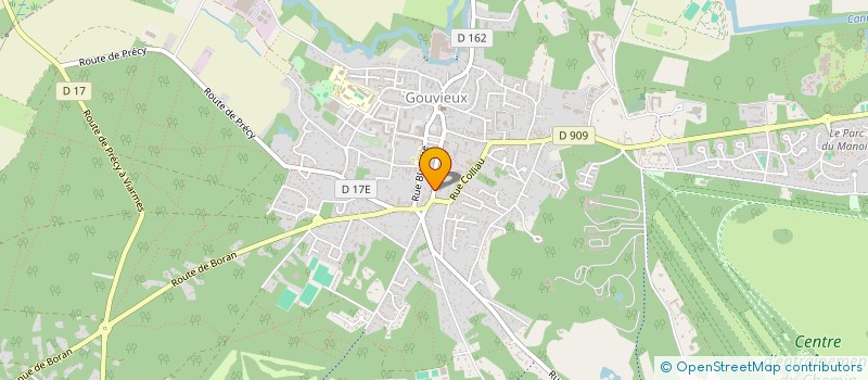 localisation de l'entreprise ACOSIG à GOUVIEUX