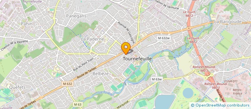 localisation de l'entreprise ACOTA CONSEIL  TOURNEFEUILLE