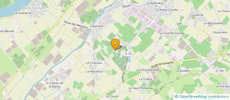 localisation de l'entreprise ACOTEK  SAINT-JULIEN-DE-CONCELLES