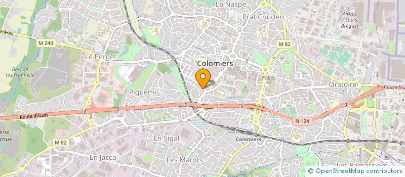 localisation de l'entreprise ACOTIV à LEGUEVIN