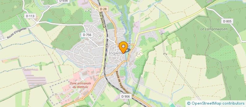 localisation de l'entreprise ACOU-THERMO à LICHTENBERG