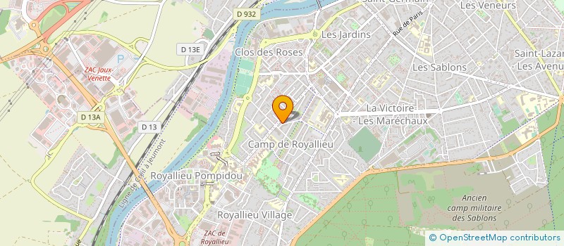 localisation de l'entreprise ACOUCIBE à COMPIEGNE