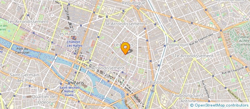 localisation de l'entreprise ACOULOGIA  PARIS