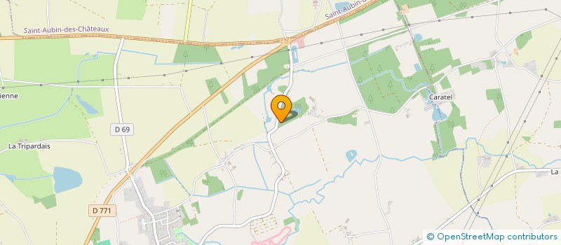 localisation de l'entreprise ACOUMAMATATA  SAINT-VINCENT-DES-LANDES