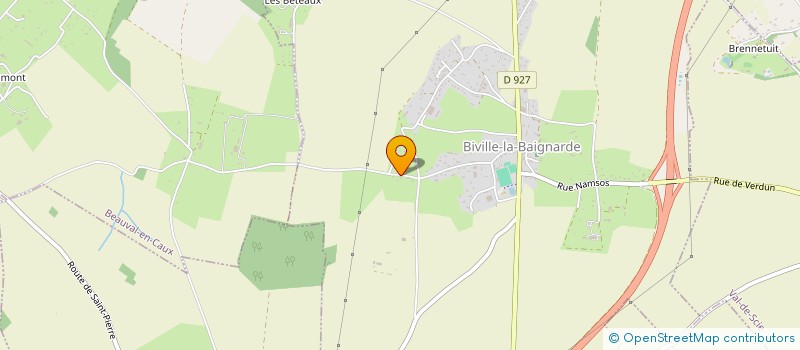 localisation de l'entreprise ACOUNA MAM TATA  BIVILLE-LA-BAIGNARDE