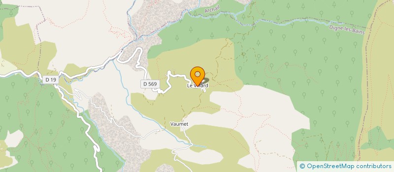 localisation de l'entreprise ACOUSSON 4 OBSERVATOIRE SONORE à DIGNE-LES-BAINS