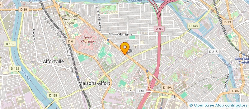 localisation de l'entreprise ACOUSSUR à MAISONS-ALFORT