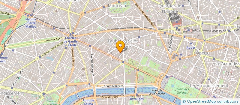 localisation de l'entreprise ACOUSTI ELEC à PARIS