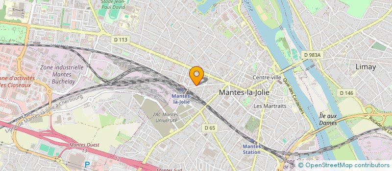 localisation de l'entreprise ACOUSTIC AUDIO LAB  MANTES-LA-JOLIE